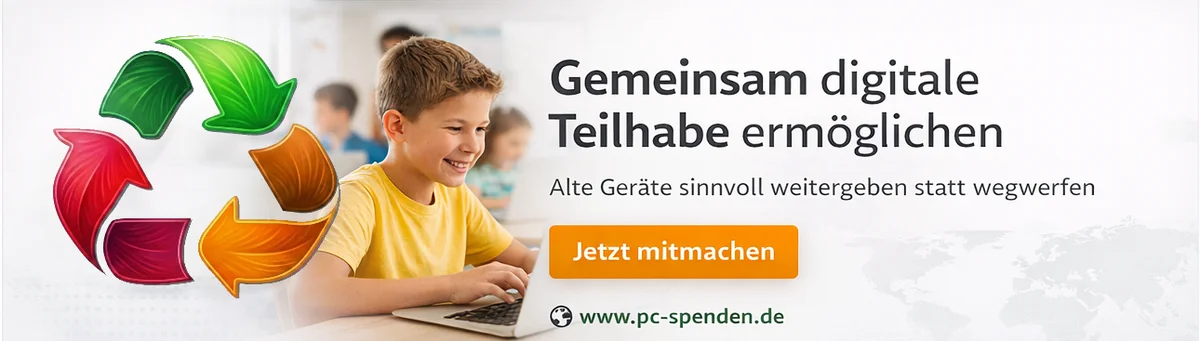 PC-Spenden – Computer spenden statt wegwerfen