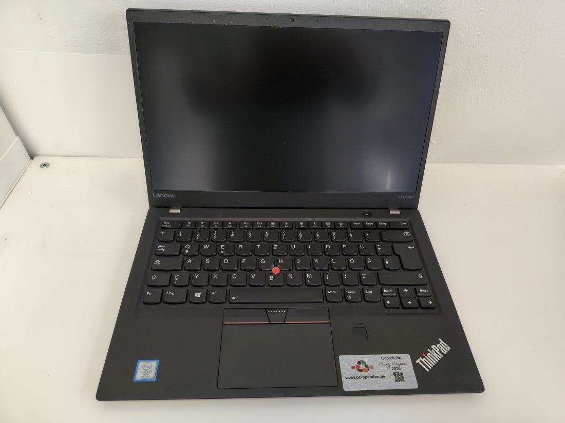 Lenovo ThinkPad X1 Carbon (Gen 5) – Linux Edition